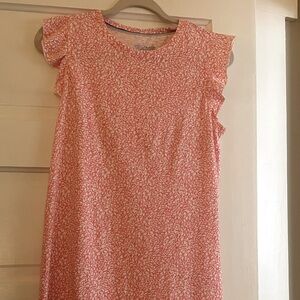 Southern Tide Mikala Floral Feeling Printed Sunfarer Dress.  Size Medium. NWT